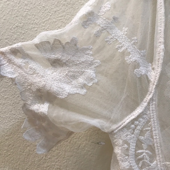 NWOT Beautiful boho lace statement piece - Picture 4 of 6